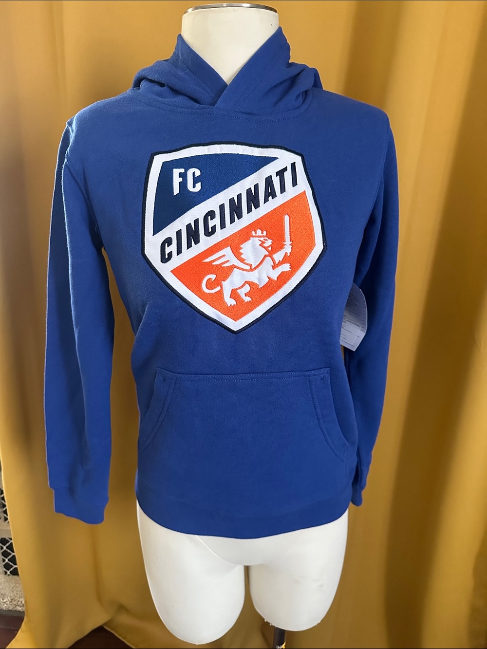 FC Cincinnati Kids Blue Hooded Sweatshirt